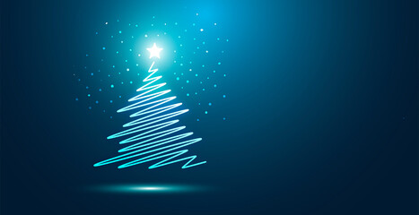 albero di natale, luce, sorpresa, magia, alberello © xyz+