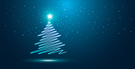 albero di natale, luce, sorpresa, magia, alberello © xyz+
