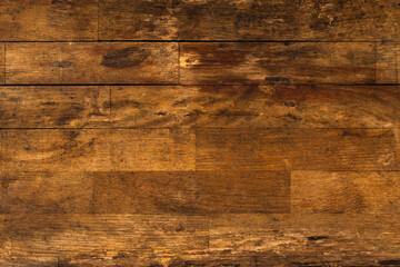 Wooden background. Old kitchen table surface texture. Abstract background.
