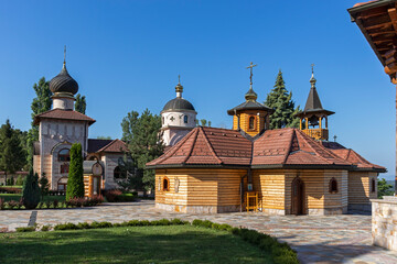 Fototapeta na wymiar Medieval Orthodox Lesje monastery, Serbia