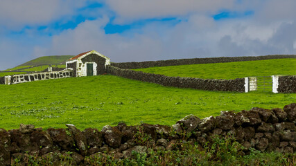 landscape in Azores