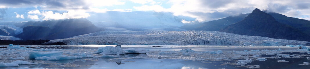 Iceland glacier panoramas