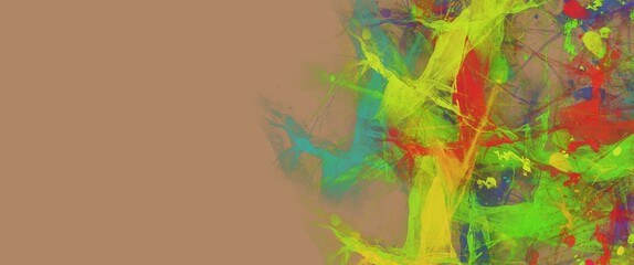 Naklejka premium colorful feathers