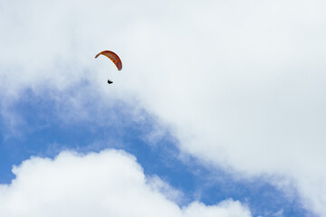 Paraglider Pilot Flying - 467016658
