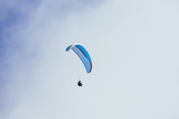 Paraglider Pilot Flying - 467016695