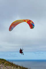 Paraglider Pilot Flying - 467016832