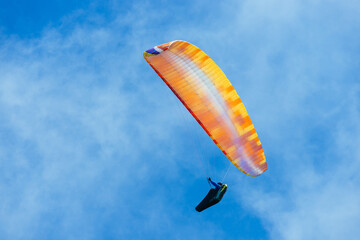 Paraglider Pilot Flying - 467016887