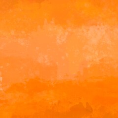 orange paint watercolor grunge background texture