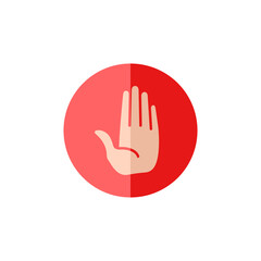 stop! No Face Mask, No Entry Wrong and Right Wear red flat Icon banner isolated on white background. No entry without face mask sign. Coronavirus covid19 prevention creative illustration flat banner