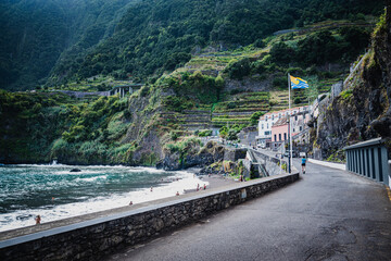 SEIXAL, PORTO MONIZ, MADEIRA - Seixal, the largest parish of Porto Moniz municipality