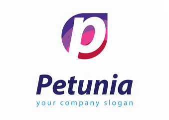 letter P logo Template for your company