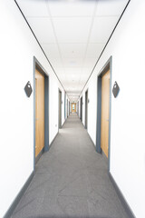 office hotel corridor