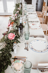 wedding breakfast place setting
