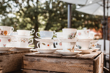 tea sets porcelain antique rustic