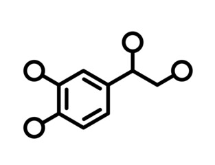 Norepinephrine formula icon