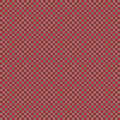 Checkerboard with very small squares. Grey and Fire brick colors of checkerboard. Chessboard, checkerboard texture. Squares pattern. Background.