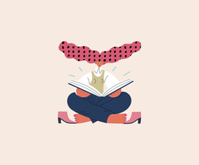 Startup illustration. Concept of building new business