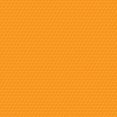 Honeycomb tilable seamless pattern background. Golden and orange colors. Square composition.