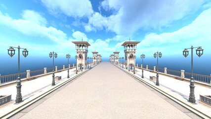 Obraz premium 桟橋