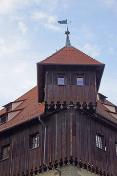Erker des Geb&auml;udes des Konzils von Konstanz. Urspr&uuml;nglich ein mittelalterliches Lagerhaus direkt am Bodensee, wurde es zu einem geschichtstr&auml;chtigen Baudenkmal. 