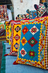 Colorful Traditional arabic handcrafted, at the bazaar in Souq waqif , Doha , Qatar