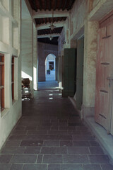Fototapeta na wymiar Old alley in Souq Waqif, Qatar
