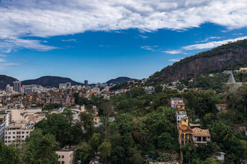 Vista do alto do Rio de Janeiro