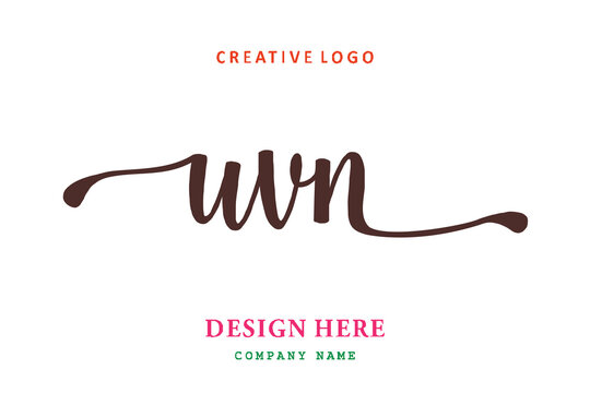 UVN lettering logo is simple, easy to understand and authoritative