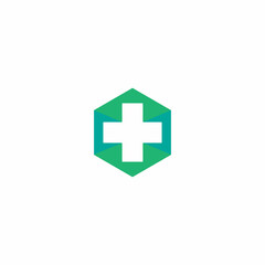 modern health logo design and simple design