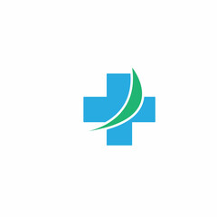 modern health logo design and simple design