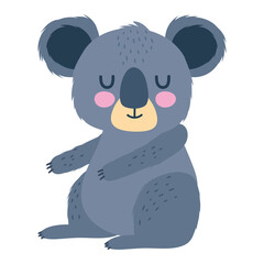 koala animal cartoon © Stockgiu