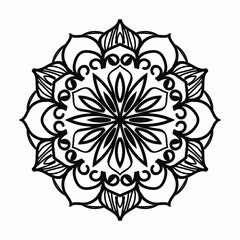 decorative concept abstract mandala illustration