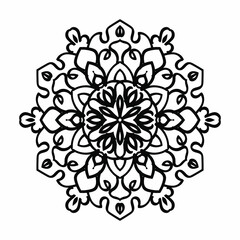 decorative concept abstract mandala illustration