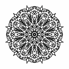 decorative concept abstract mandala illustration