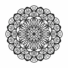 decorative concept abstract mandala illustration