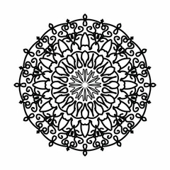 decorative concept abstract mandala illustration