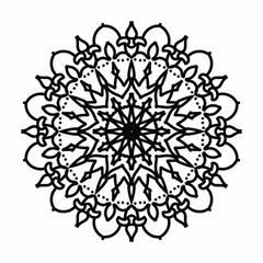 decorative concept abstract mandala illustration