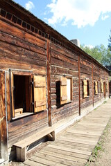 old wooden house