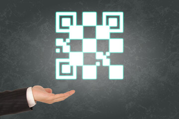 QRコードでシンプルに キャッシュレス決済 Scan QR code. Easy access and payment