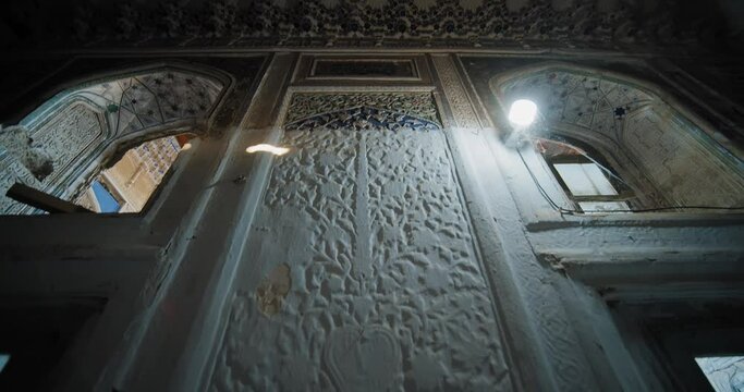 Bukhara city, Uzbekistan inside of old house decor. 3 of 10