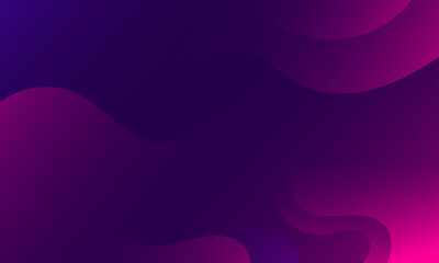 Abstract purple waves geometric background. Modern background design. gradient color. Fluid shapes composition. Fit for presentation design. website, banners, wallpapers, brochure, posters
