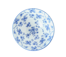 Beautiful clean bowl on white background