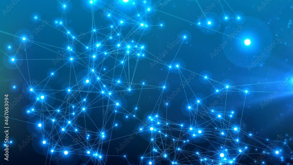 Aufkleber cyber abstract digital networking contacts and communication