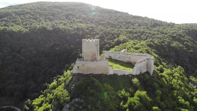 Sokolac fortress near Bihac in the north of Bosnia.