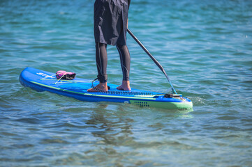 SUP 海に浮かぶボード