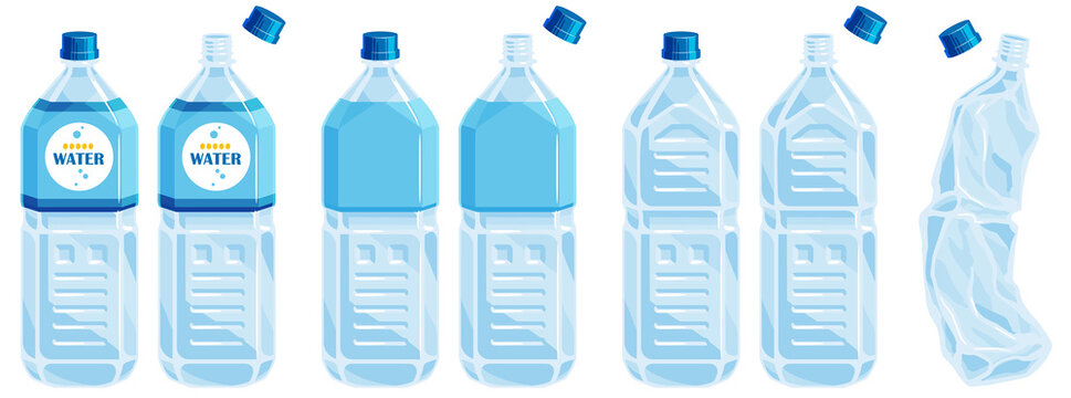 線無しの2Lペットボトルイラスト