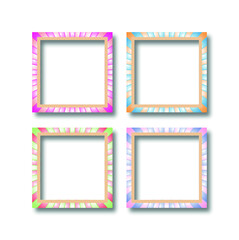 Colourful Photo Frame