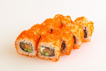 Japanese tradtional roll with salmon