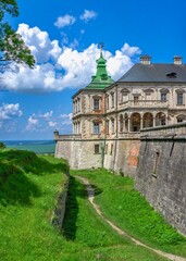 Fototapeta na wymiar Pidhirtsi Castle in Lviv region of Ukraine