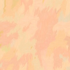 Abstract texture, brush painting. Dry watercolor brush strokes wallpaper. Colorful orange background in warm color shades. Hand drawn paint pattern. Grunge illustration.
